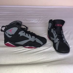 Black & Pink AIR Jordan’s High Tops